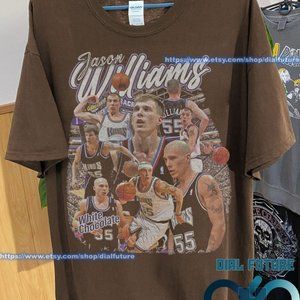 Jason Williams Vintage Shirt, Basketball Shirt, 90s Men's Women's Tee Unisex Shi